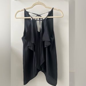 Silk like halter top from BCBG in good condition